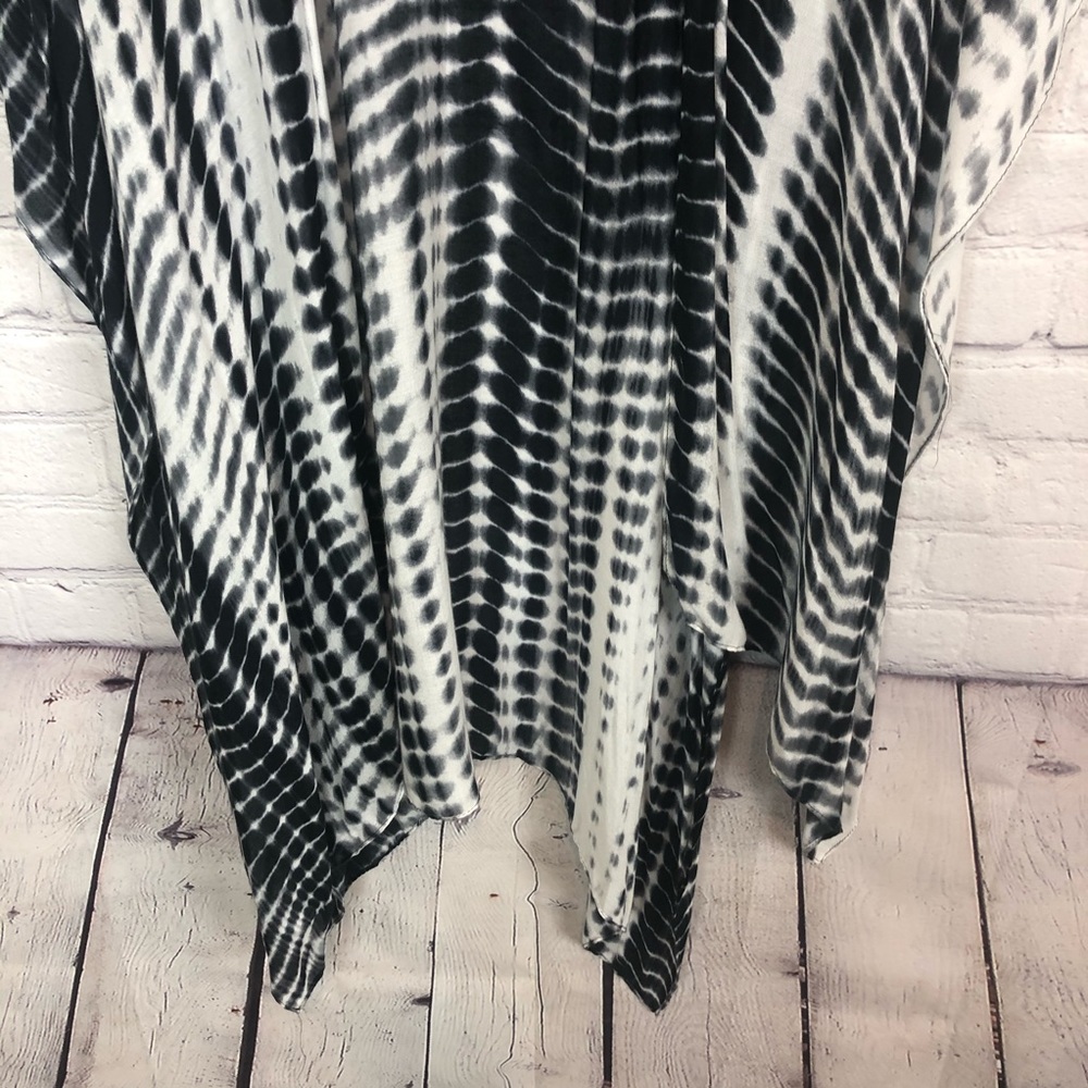 Michael Stars Swim Coverup Wrap Tie Dyed One Size - Picture 6 of 11